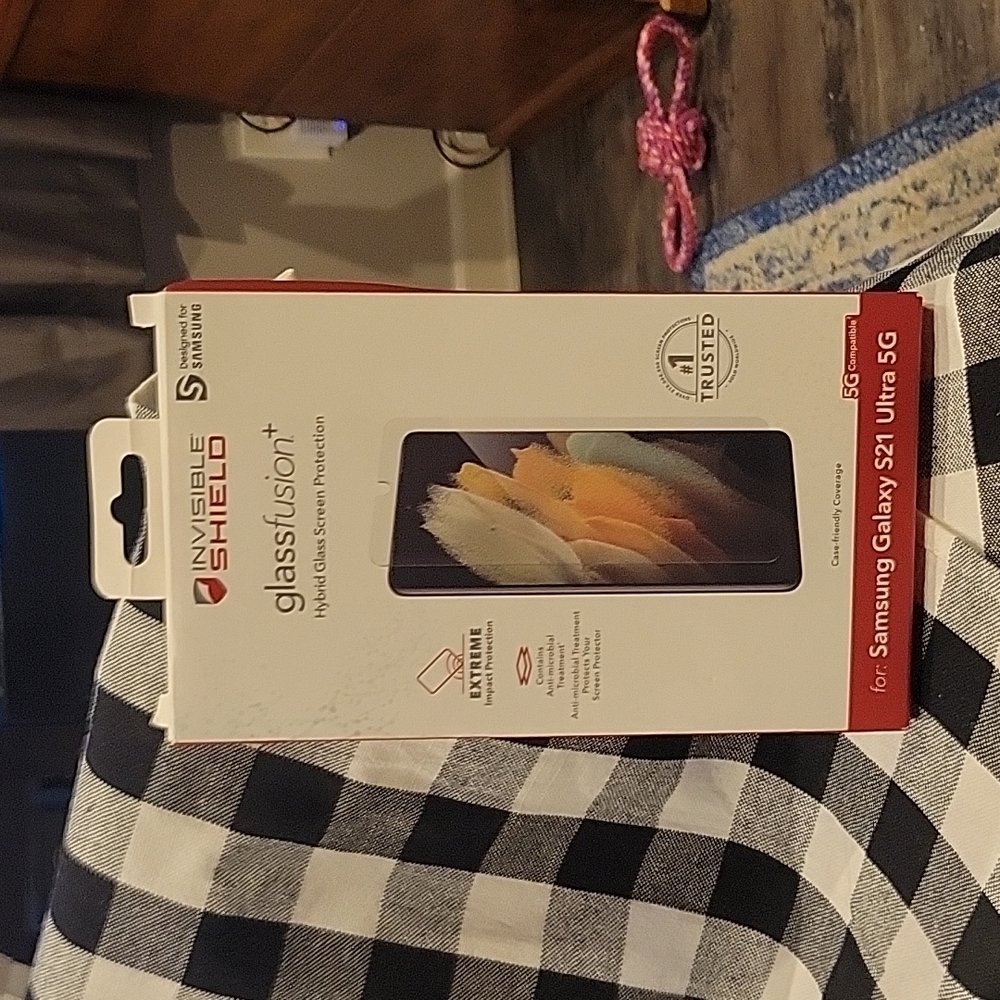 5 For 25.00/Zagg Invisible Shield for  Samsung GalaxyS21 Ultra 5G,NIB!